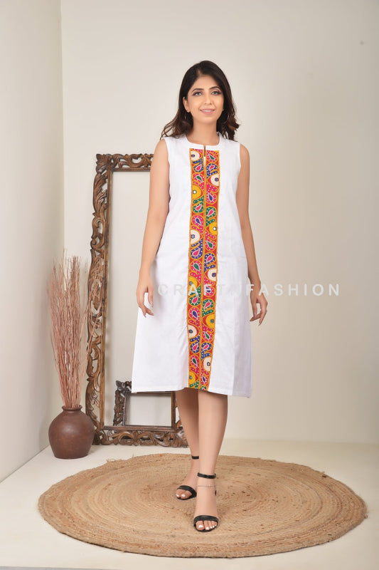 Urban Fashion Wear Khadi Dress