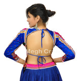 Embroidered Backless Kutch Blouse