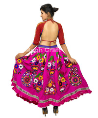 Kutch mirror work skirt