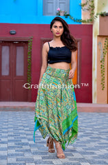 Spanish Silk Wrap Around Skirt