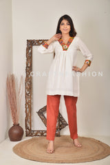 Handmade Khadi Pant Top