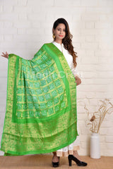 Bandhni Dupatta en soie