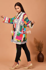 Winter Wear Kantha Applique Jacket