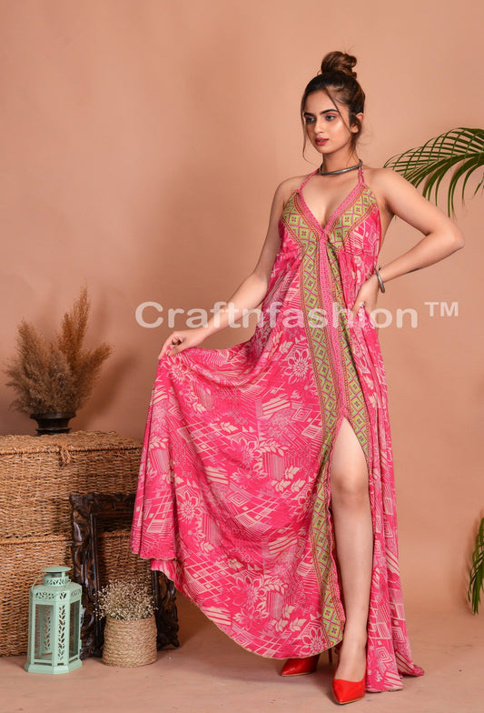 Wholesale Lot Front Slit Maxi Dress