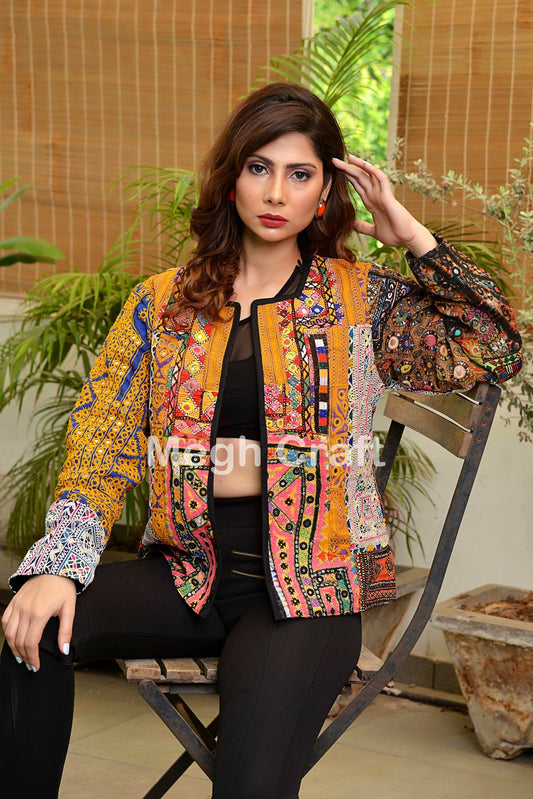 Boho Banjara Bomber Jacket