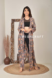 Multi Bohemian Silk Kimono