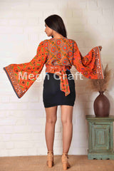 Bohemian Tie Top