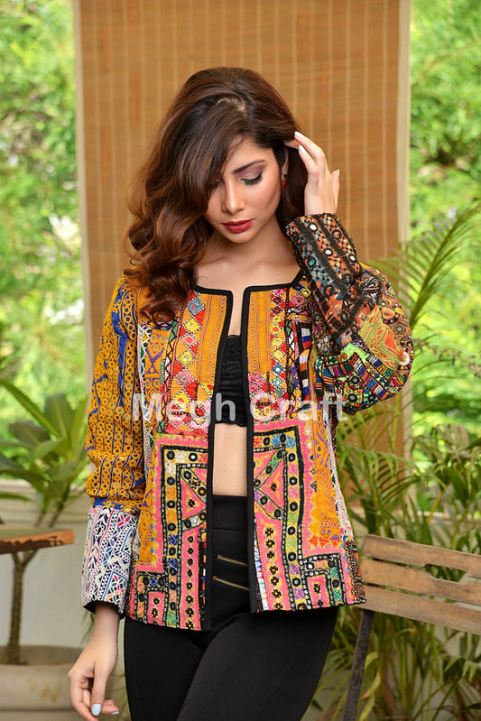 Chaqueta bomber bohemia banjara