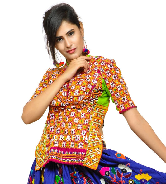 Vintage Embroidery Banjara Blouse