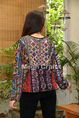 Vintage Mirror Work Banjara Jacket