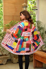 Indian Kantha Applique Work Jacket