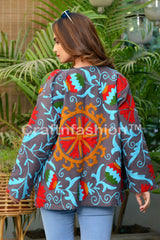 Winter Fashion Suzani Jacket