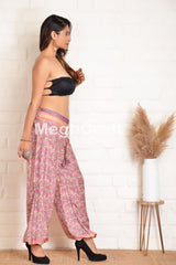 Indian Recycled Silk Harem Pant