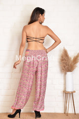 Indian Recycled Silk Harem Pant