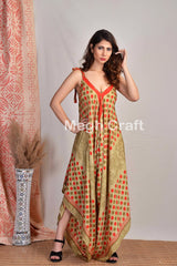 Combinaison longue beige Resort Wear