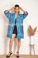 Club Wear Fringe Kimono