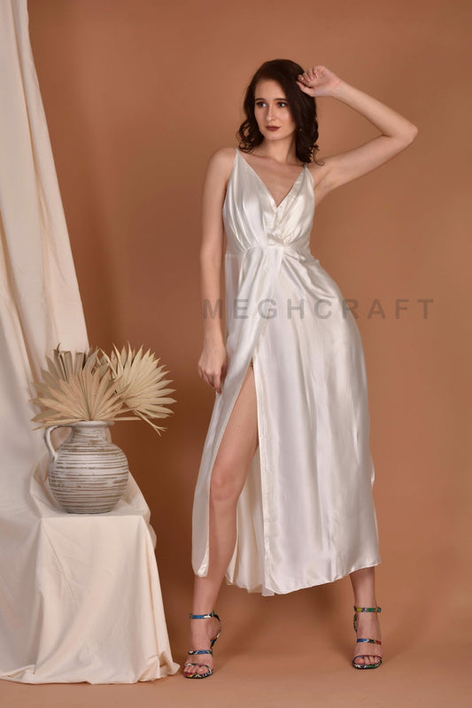 Bridesmaid Satin Dress