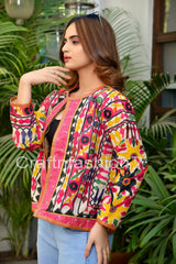 Chaqueta gujarati de moda boho