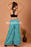 Bohemian Slit Pant With Belt