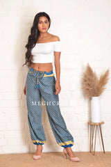 Upcyled Sari Silk Harem Pant