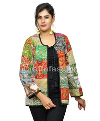 Indian Patch Work Jacket Coat