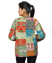 Indian Patch Work Jacket Coat