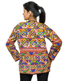 Chaqueta Boho bordada a mano