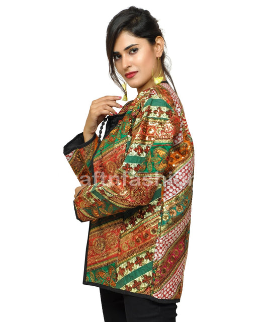 Veste banjara patchwork