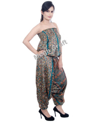 Recycled Silk Harem Jumpsuit