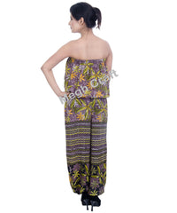 Boho Silk Pant Style Jumpsuit