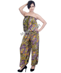 Boho Silk Pant Style Jumpsuit