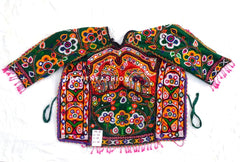 Blusa bordada vintage Kutch