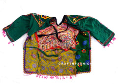 Blusa bordada vintage Kutch