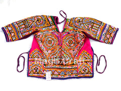 Banjara Kutch mirror work blouse