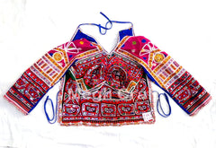 Embroidered Backless Kutch Blouse