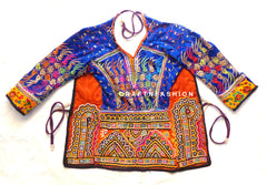 Blusa india vintage hecha a mano