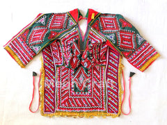 Blusa Gujarati Kutch hecha a mano