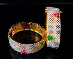 Exclusive American Diamond Bangles