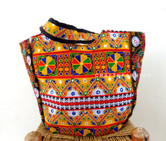 Sac fourre-tout bohème patchwork