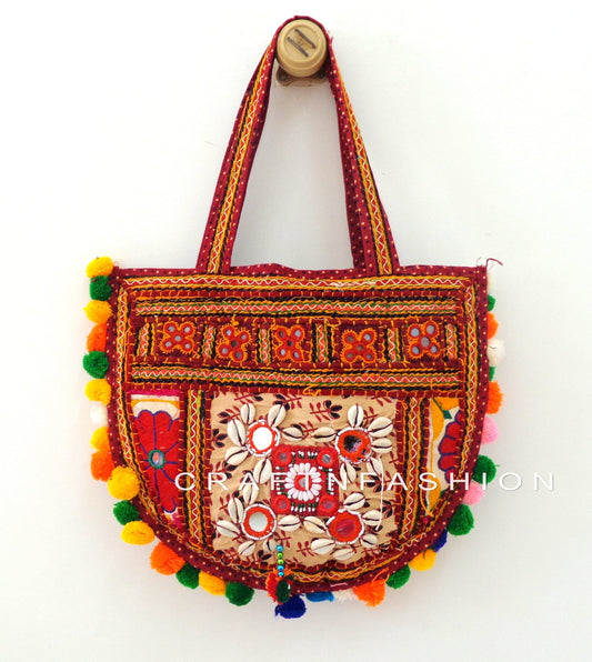 Bolso Kutchi Con Concha