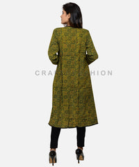 Ajrakh Handblock Printed Shrug