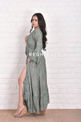 Paisley Freesize Wrap Dress