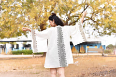 Boho Hippie Chanvre Coton kimono