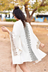 Boho Hippie Chanvre Coton kimono