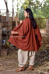 Hemp Cotton Trouser Kimono Set