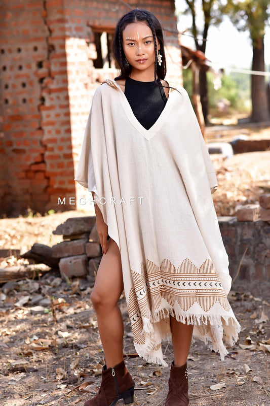 Hippie Hemp Ceremonial Poncho