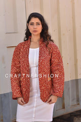 Boho Fashion Silk Quilted Jacket