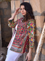 Bohemian Embroidered Jacket Coat