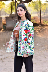 Authentic Suzani Embroidered Jacket