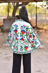 Authentic Suzani Embroidered Jacket